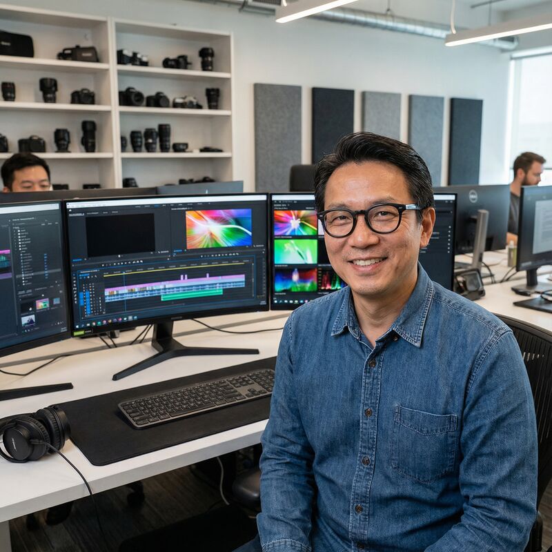 瓜老师剪辑师陈浩然